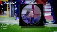 Video highlights meme lucu kala Louis van Gaal tirukan diving Alexis Sanchez kala Manchester United melawan Arsenal beberapa waktu lalu.