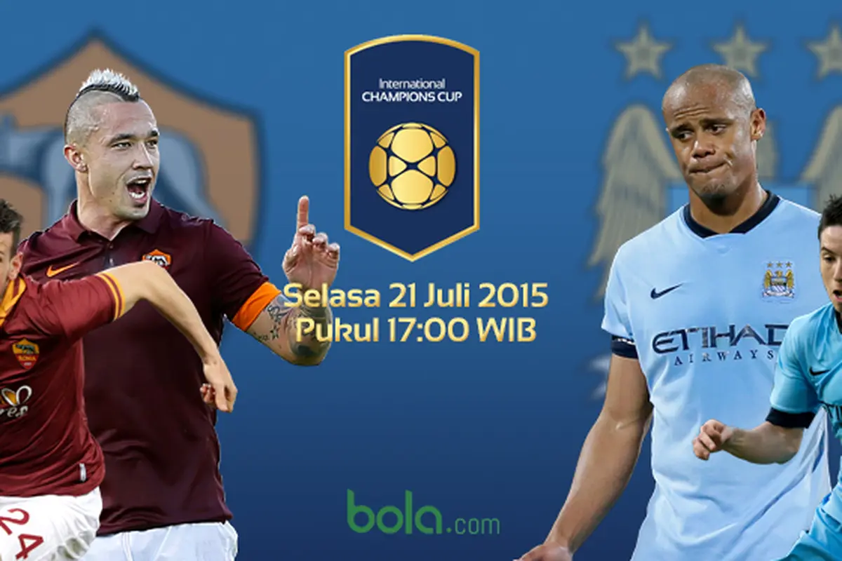 Internastional Champions Cup 2015: AS Roma vs Manchester City