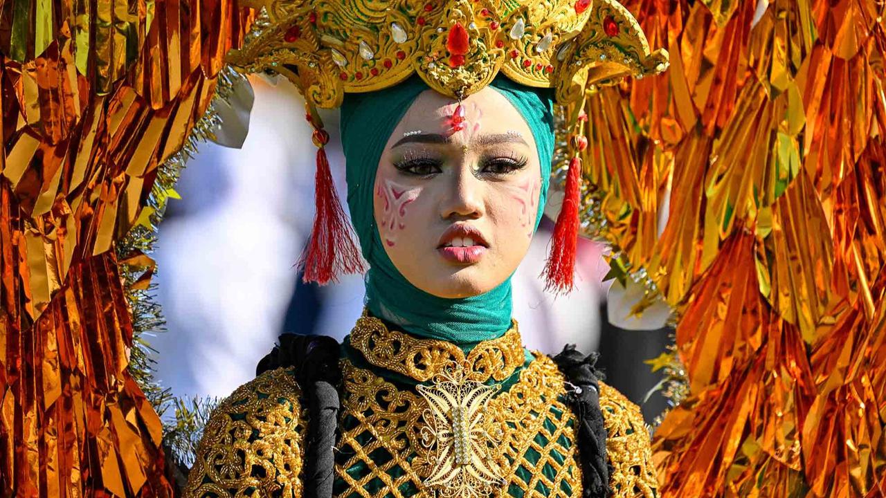 FOTO: Potret Semarak Pawai Budaya di Banda Aceh
