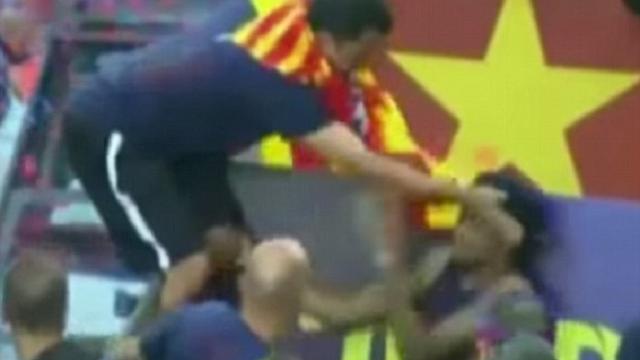 Xavi Hernandez dan Neymar