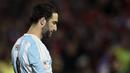 Gonzalo Higuain memulai kariernya di Internasional bersama timnas Argentina sejak tahun 2009. (AFP/Juan Mabromata)