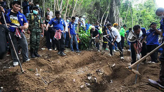 Kuburan massal imigran ditemukan di Malaysia 