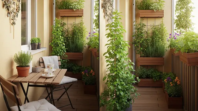 Model Teras Rumah Sempit Lebar 1 Meter, Fungsi Ganda untuk Kebun (AI)