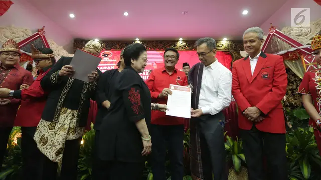 PDIP Umumkan Lima Pasangan Cagub Dan Wagub Pilkada Serentak 2018