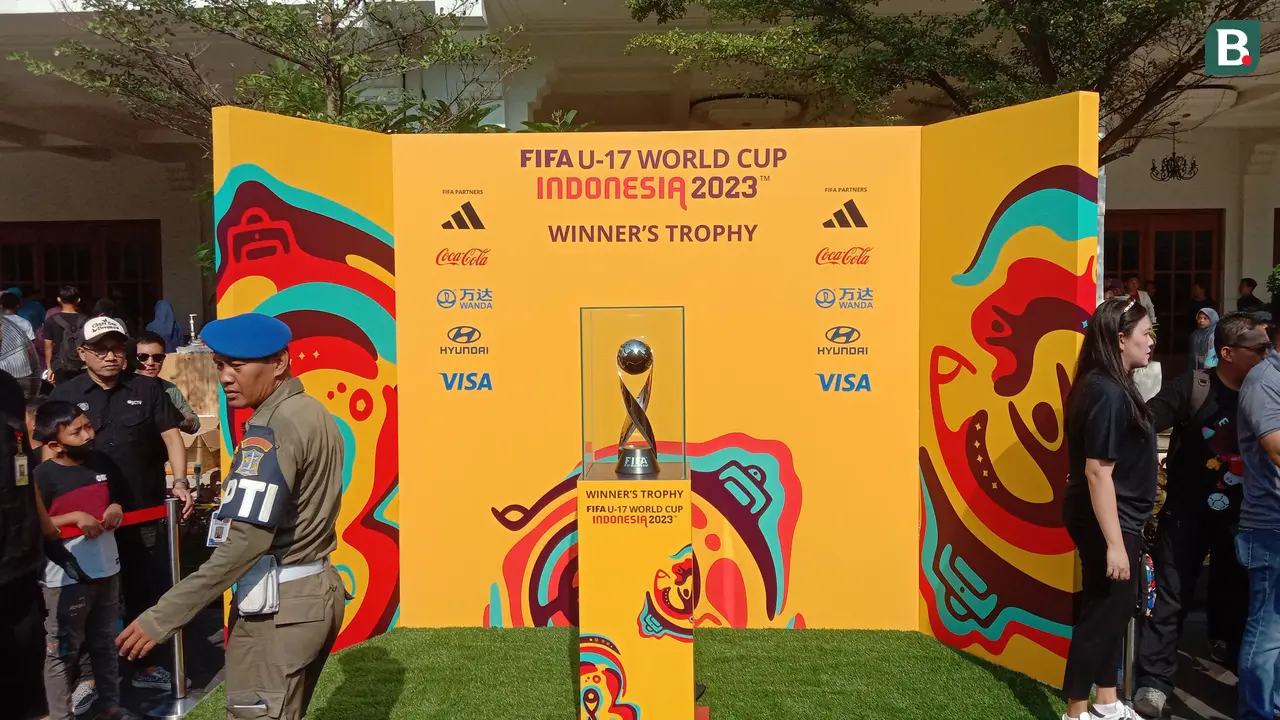 Foto: Trophy Experience Piala Dunia U-17 2023 Hadir di Kota Pahlawan Surabaya