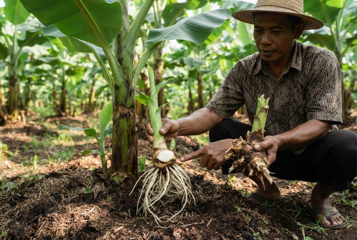 Cara Memilih Pohon Pisang yang Produktif