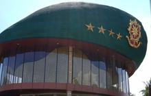 Makna di Balik Kubah Baret Hijau Bintang 4 dan Tongkat Komando di Masjid Milik Panglima TNI