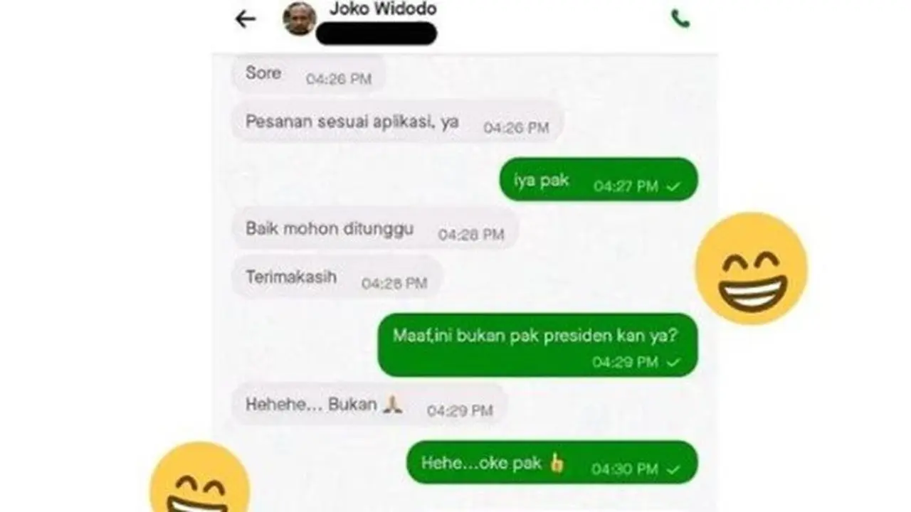 5 Nama Driver Ojol Ini Mirip Seleb sampai Pejabat, Bikin Salah Paham