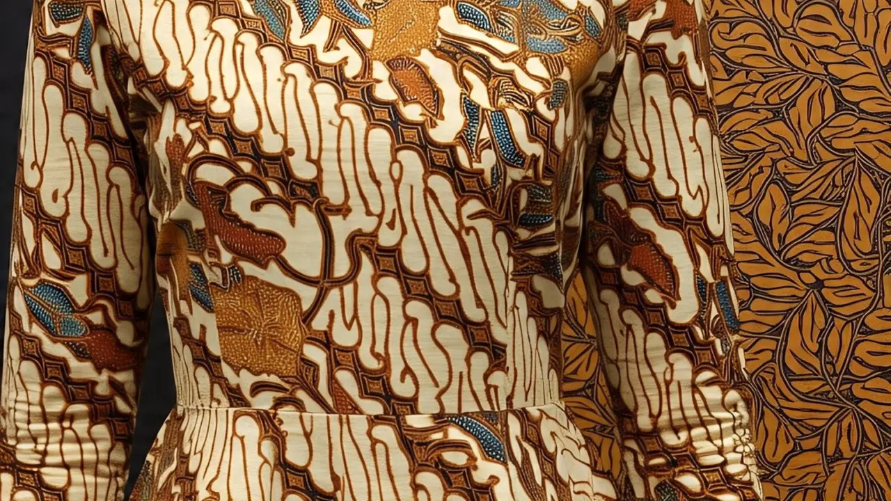 Model Batik Wanita Peplum