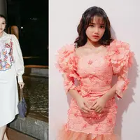 Hadir di acara berbeda, Aaliyah Massaid dan Fuji Utami tanpa sengaja tampil kembaran. Keduanya seolah sehati kenakan busana dengan aksen bunga. Seperti apa potretnya? [@aaliyah.massaid @fuji_an]