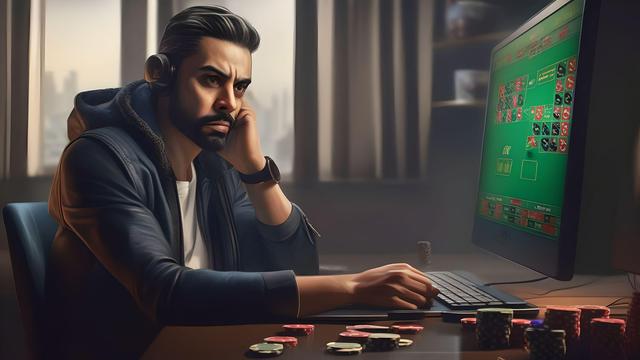 (ilustrasi judi online by AI)