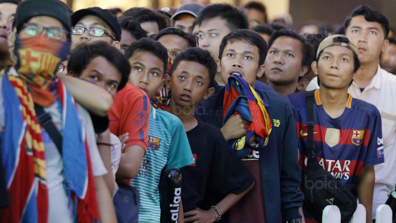 Nobar El Clasico Barcelona Vs Real Madrid