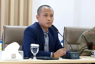 Komisioner sekaligus Koordinator Bidang Pengembangan Kebijakan dan Struktur Penyiaran (PKSP) KPI Pusat, Tulus Santoso