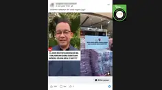 Cek Fakta: Tidak Benar Video Anies Baswedan Sampaikan Dana Bantuan Modal Usaha