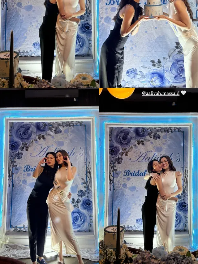 Gaya Kompak Yuki Kato, Alyssa Daguise, hingga Putri Puan Maharani Beri Kejutan Bridal Shower untuk Aaliyah Massaid