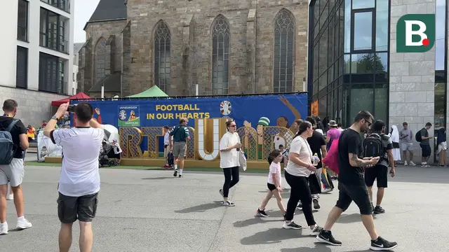 Suasana Dortmund saat Euro 2024