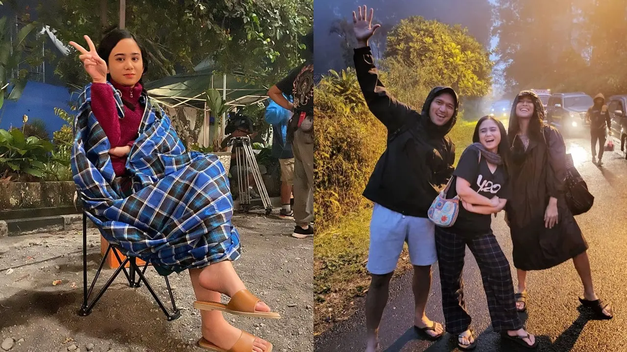 Tissa Biani Begadang Pakai Sarung