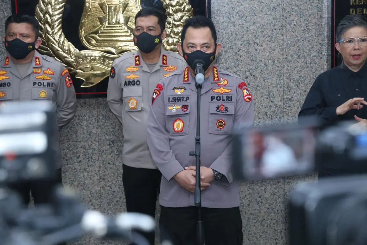 Kapolri Jenderal Listyo Sigit Prabowo
