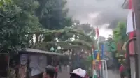 Detik-detik Gudang SDN 04 Srengseng Sawah Terbakar