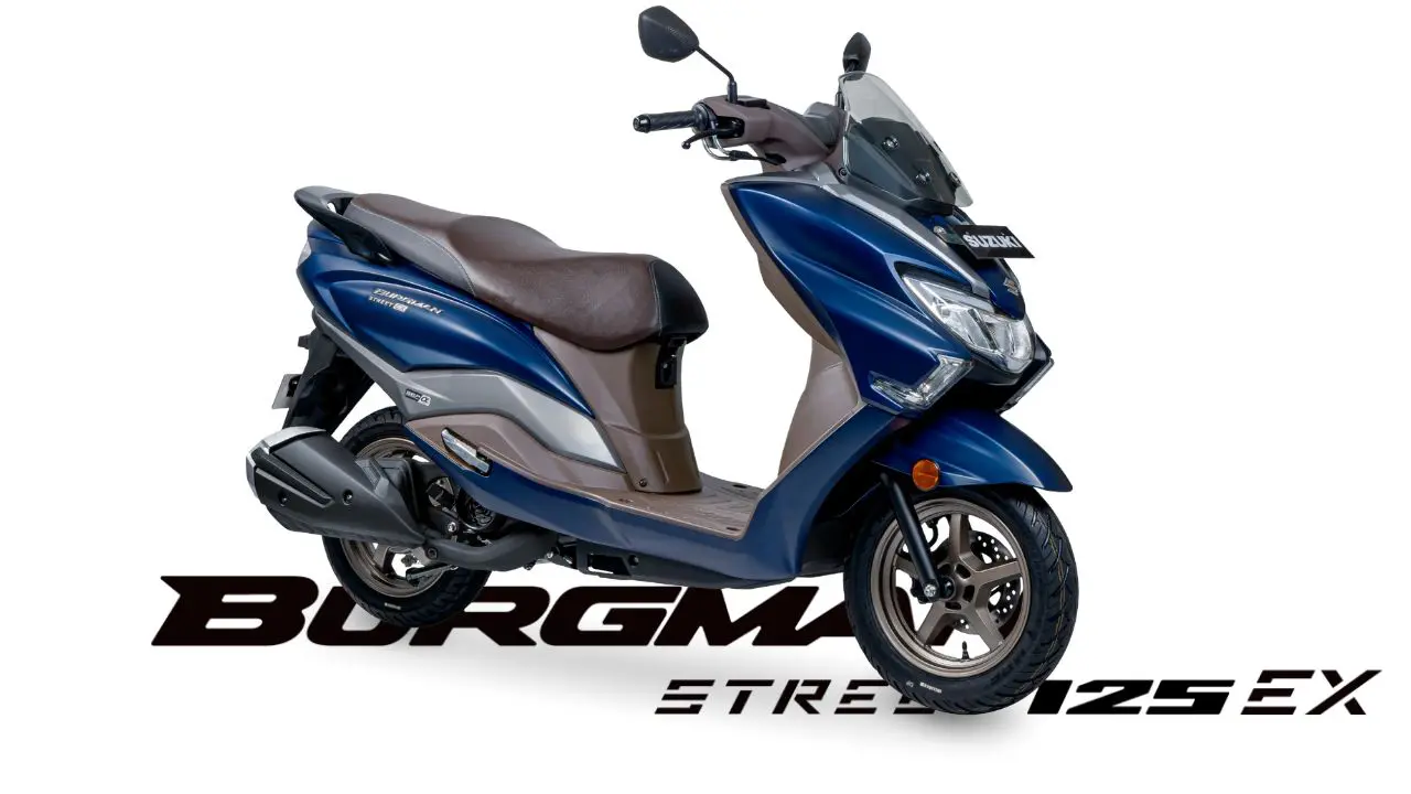 Tampilan Suzuki Burgman Street 125EX Indonesia
