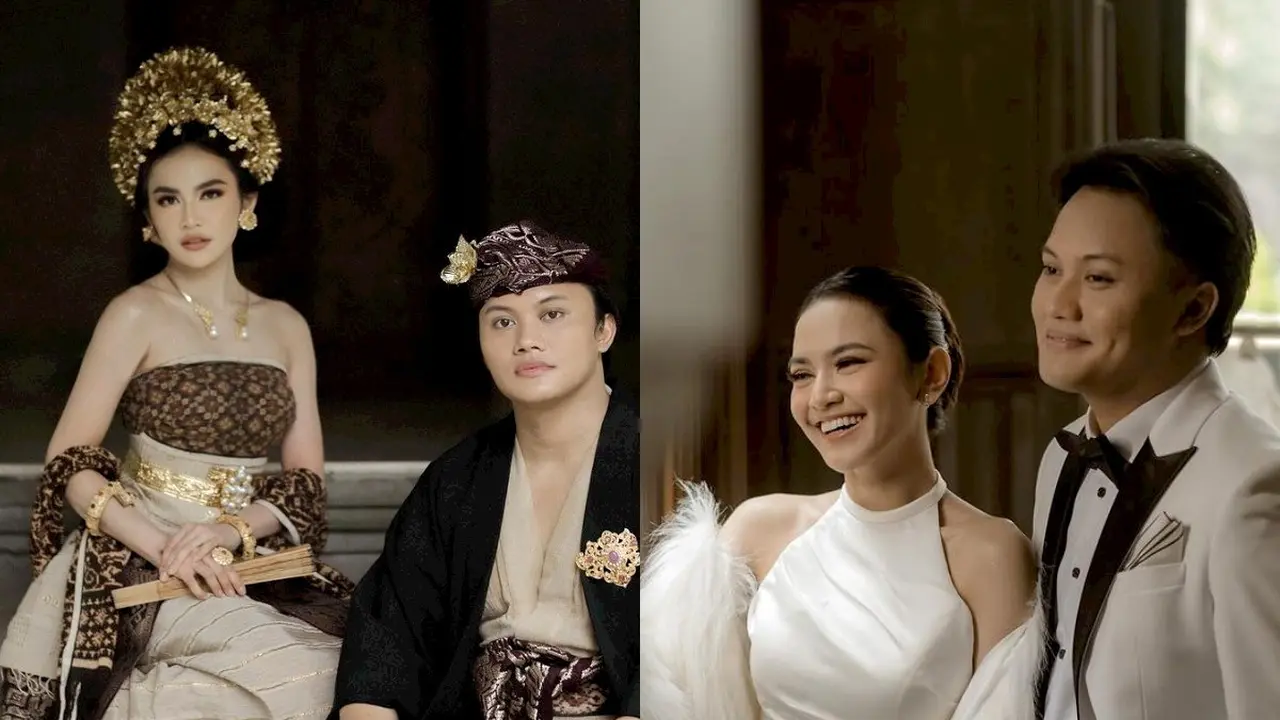 6 Gaya Prewedding Memikat Pasutri Baru Rizky Febian dan Mahalini, dari Busana Tradisional Bali hingga Klasik