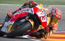 Marquez tercepat di sesi pemanasan MotoGP Aragon