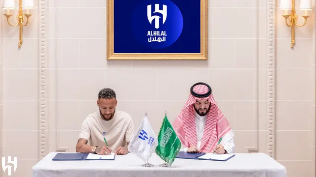 Neymar Resmi Gabung Al Hilal