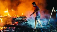 Lilin Doa Picu Kebakaran Rumah di Nagekeo NTT, Suami Tewas, Uang Pensiunan Ludes