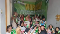 Sandination (Sandiuno For A Better Nation) berupaya meningkatkan kemampuan ibu rumah tangga yang menjadi binaannya di Desa Cibanteng, Kabupaten Bogor, Jawa Barat. Kesempatan sama pun dihadirkan di Kampung Pabuaran Kulon, Kabupaten Bogor, Jawa Barat, Jumat (2/2/2024) (Istimewa)