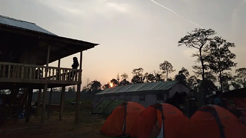 Camping di Hutan Harapan