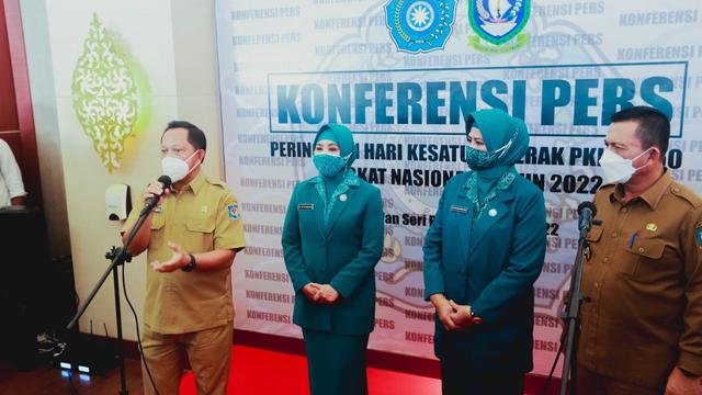 Puncak Peringatan HKG PKK Nasional Ke-50 di Kepri Dihadiri Mendagri Tito Karnavian