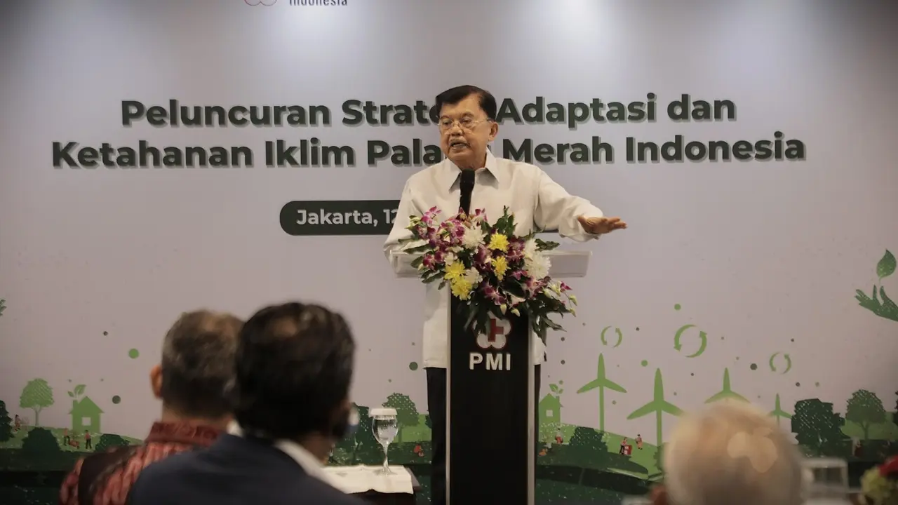 Ketua Umum PMI, Jusuf Kalla