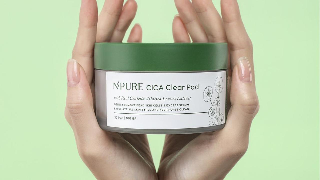 NPURE Cica Clear Pad: Eksfoliasi Menyeluruh dengan Dual Exfoliator