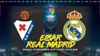 La Liga - Eibar Vs Real Madrid (Bola.com/Adreanus Titus)