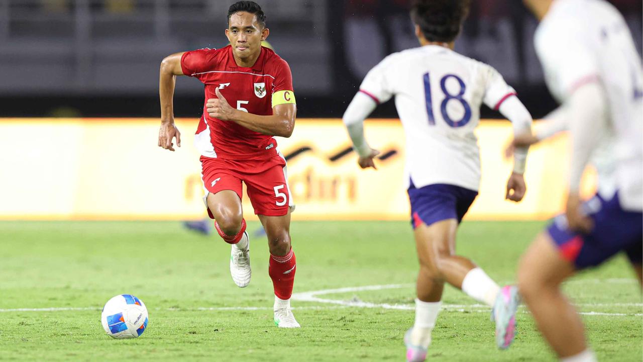 FOTO: Timnas Indonesia Pesta Gol 6-0 atas Taiwan di GBT