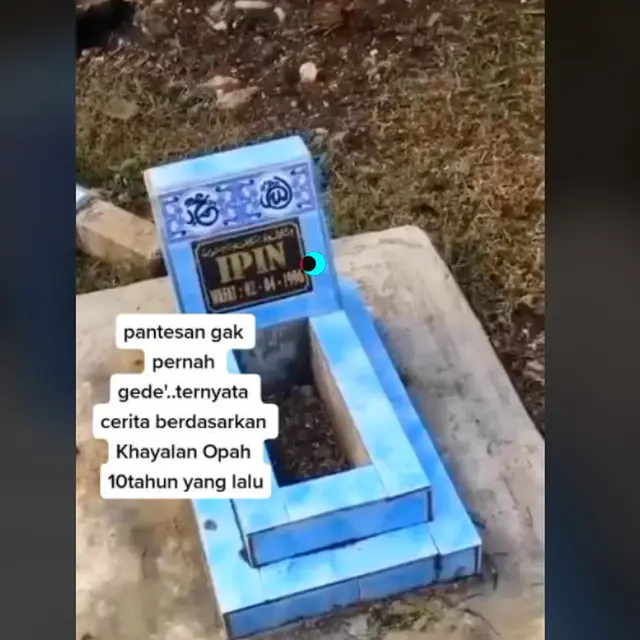 viral video kuburan Upin Ipin