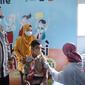 Vaksinasi anak di Rembang ditargetkan rampung bulan depan. (Istimewa)