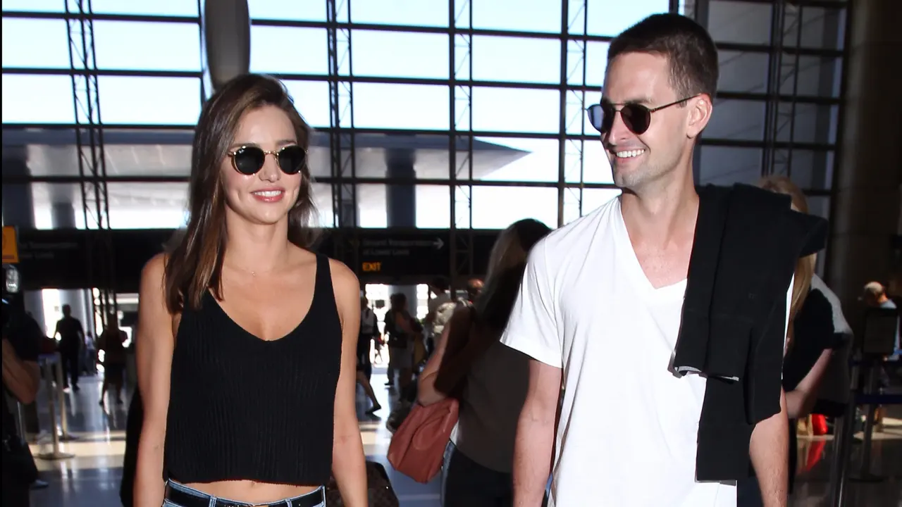 Evan Spiegel Miranda Kerr