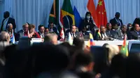 Presiden Jokowi menghadiri KTT BRICS di Johannesburg, Afrika Selatan. (Foto: Laily Rachev - Biro Pers Sekretariat Presiden)