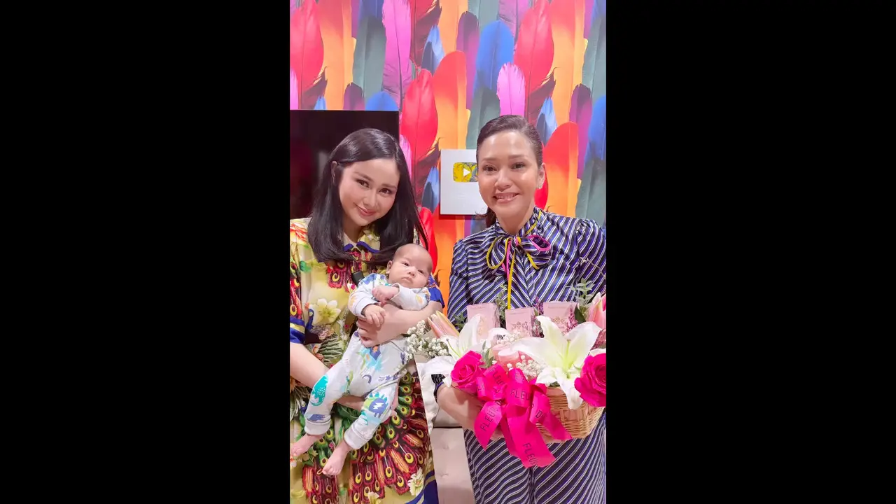 Denise Chariesta Girang Akhirnya Ada Teman Artis yang Jenguk Putranya: Bunda Maia Mah Baik, Gak Kayak yang Lain