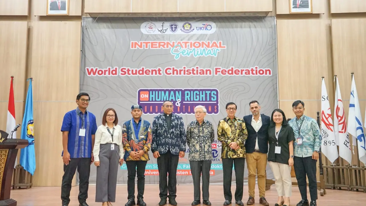 Seminar Internasional oleh Federasi Mahasiswa Kristen se-Dunia atau World Student Christian Federation (WSCF) di Universitas Kristen Indonesia (UKI) Jakarta (Istimewa)