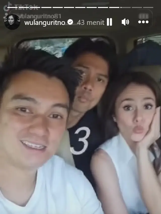 Wulan Guritno, Chicco Jerikho dan Baim Wong