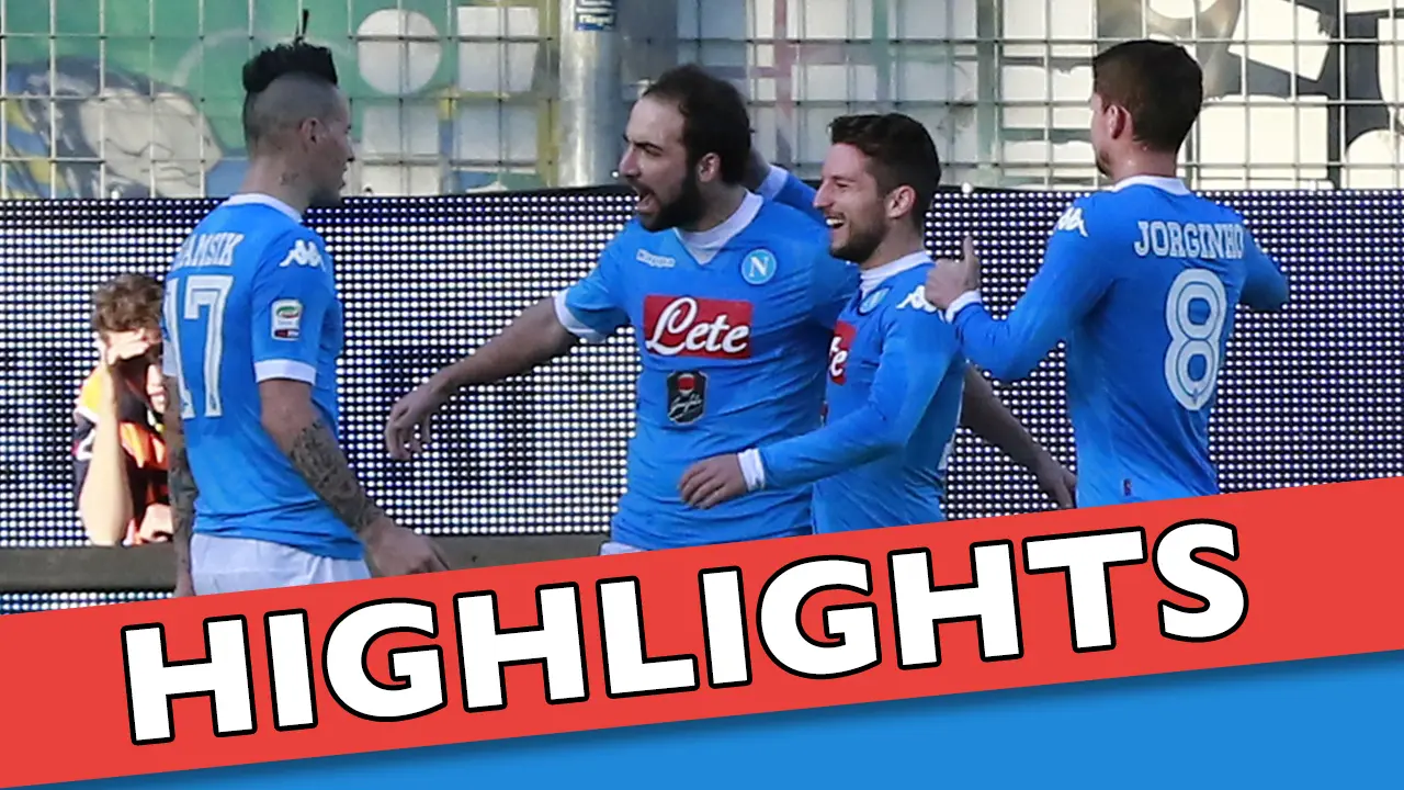Frosinone vs Napoli 1-5, I Partinopei Juara Paruh Musim