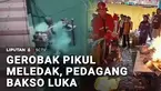 Insiden kebocoran elpiji yang menyebabkan ledakan dan kebakaran bisa terjadi kapan saja, di mana saja. Ada seorang pedagang bakso keliling yang terluka bakar setelah gerobak pikulnya tiba-tiba meledak.
