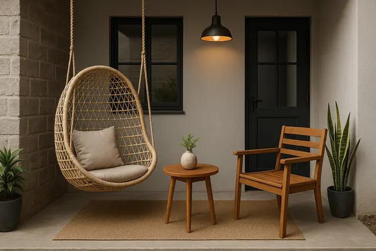 7 Rekomendasi Desain Ruang Tamu di Teras Rumah Subsidi yang Estetik