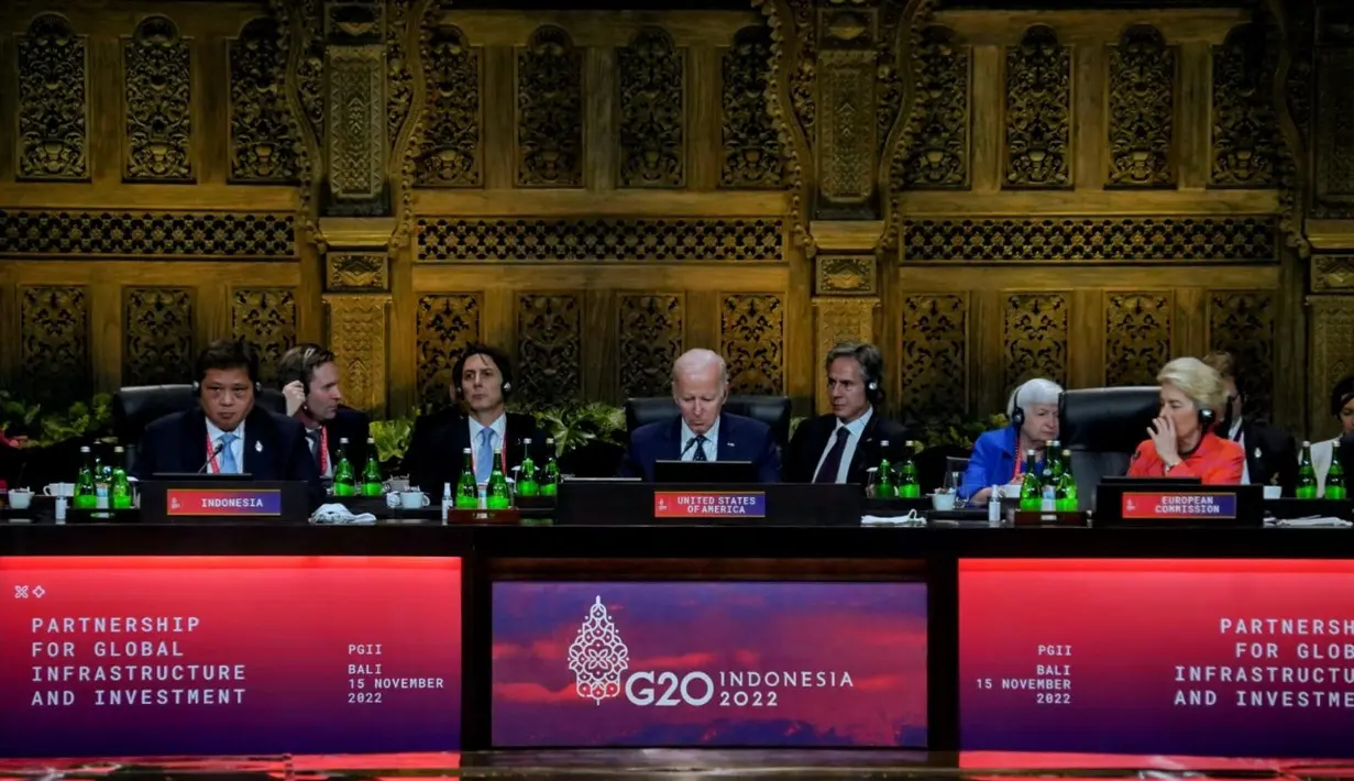 PGII merupakan program kemitraan dan pendanaan dari kelompok G7 yang dipimpin Amerika Serikat. Tujuannya untuk mendanai dan mendukung proyek pembangunan infrastruktur di negara-negara Asia-Pasifik khususnya dalam rangka transisi energi berkelanjutan. (Foto:Dok Istimewa)