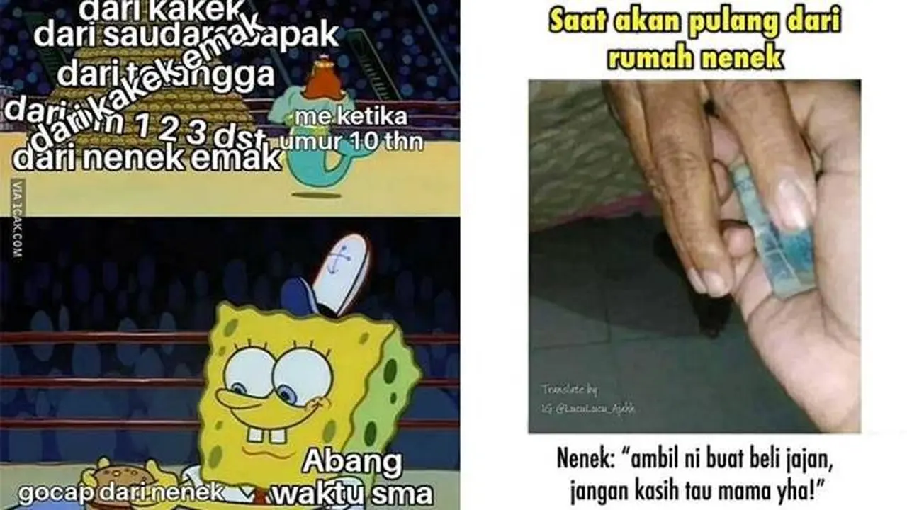 8 Meme Nostalgia Saat Bersama Nenek Ini Bikin Kangen
