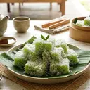 Resep Ongol-Ongol Ubi Jalar Pandan, Jajanan Tradisional Kenyal dan Lembut