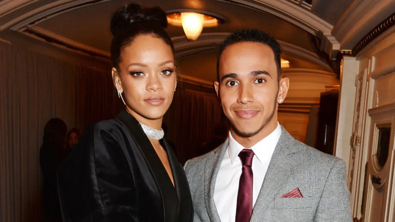 [Bintang] Rihanna dan Lewis Hamilton