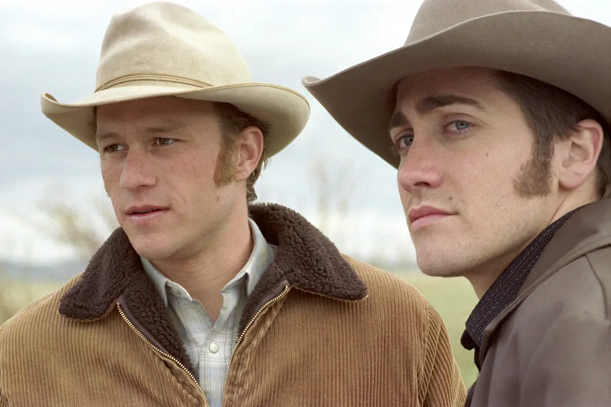 Jake Gyllenhaal  dan Heath Ledger